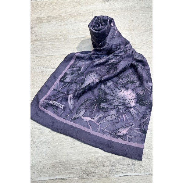 Desenli Bambu Şal 026M